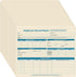 Qilery 50 Pcs Employee File Folders, 9.5 x 11.75 Inches, No Expansion Employee Record File Jacket for HR Management