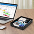 Stackable Letter Tray Paper Organizer, A4 Size Desk Organizer for Letter Paper, Plastic Holder for Office