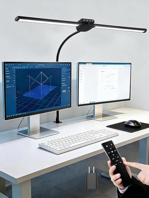 ReinHoo LED Desk Lamp for Home Office,5 Color+9 Brightness Office Desk Lamp,1200Lumen Eye