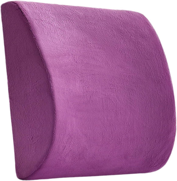 Generic Back Support Pillow - Pressure Relief Cushion, Orthopedic Lumbar Memory Foam |