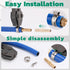 150 Pack 3/8 Inch Pex Clamps, Stepless 304 Stainless Steel Pex Cinch Clamps, Pinch Clamps for PEX Tubing Pipe