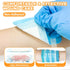 4"x 4" 20 Pack, Carbou Super Absorbent Wound Dressing Pads, Individual Non Adhesive Absorbent Bandages for Wound Care