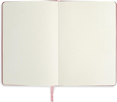 Hardcover Dotted Journal, A5 Size (8.3" x 5.4"), 100 gsm Thick College Dotted Paper - Daily Writing Notebook for