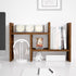 Tone/2 Pack) Jerry & Maggie Desktop Organizer Office Storage Rack Adjustable Wood Display Shelf Free Style Double H