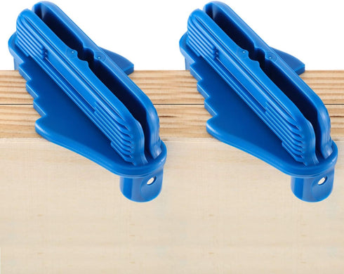 Center Scriber Line Scriber Woodworking Marking Offset Marking Tool Marking Center Finder Tool Wood Scribe Marking Gauge Fits Standard Wooden Pencils (2, Blue) by Weewooday