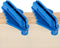 Center Scriber Line Scriber Woodworking Marking Offset Marking Tool Marking Center Finder Tool Wood Scribe Marking Gauge Fits Standard Wooden Pencils (2, Blue) by Weewooday