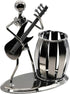 Metal Pencil Holder, Office Supply Pen Organizer, Desktop Decoration Stand (Guitar)