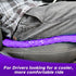 Tailbone EcoNour Gel Seat Cushion for Long Sitting (Large & Thick) - Pressure Relief Honeycomb Support for Back