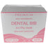 House Brand Dentistry 109233, 3+1 13" 18", 500/Bx HSB Disposable Dental Bibs, Ply for Maximum Protection, Leak-Proof