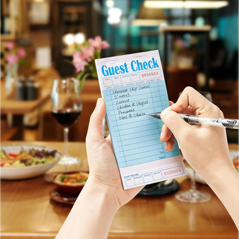 24 Pack 6 Pack 6 Pack 6 Pack 6 Pack ZPARIK Guest Checks Books for Servers Server Note Pads, Waiter Checkbook, Waitress