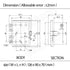 LeMotech Electrical Box, IP67 Waterproof Hinged Cover Junction Box, ABS Plastic with Mounting Plate
