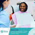 13" 18 Pack 500 PBBL Dental Bibs, Disposable Bibs for Adults, Width, Length, Blue