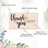 Outus 120 2 3.5 Inch Pieces Thank You for Supporting My Small Business Cards Mini Thank You Cards Pink Thank You