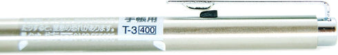 Zebra Techo T-3 Mini Ballpoint Pen for Notebook, 0.7 mm, Black Ink, 3-Pack