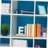 DOITOOL Elegant Wooden Bookends - Decorative Desk Book Organizer