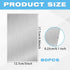 80 5 7 Inch Therwen Pcs x Flashing Aluminum Sheet Roof Flashing Metal Roof for Shed Weatherproofing Areas Around