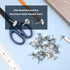 200Pcs Flat Head Upholstery Tacks - Home Furniture Decor Tack Upholstery Nails, Silver (11mmx17mm)