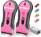 DIYSELF 2 Pack Razor Blade Scraper, 10 PCS Spare Razor Blades, Enhanced