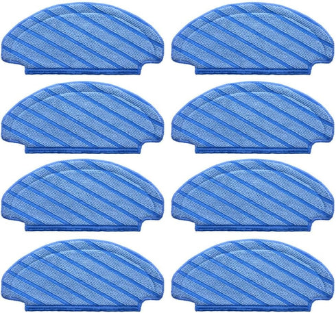 neutop Replacement Washable Mopping Pads for Ecovacs Deebot T8, T8+, N8, N8 Pro, 8-Pack Robot Vacuums