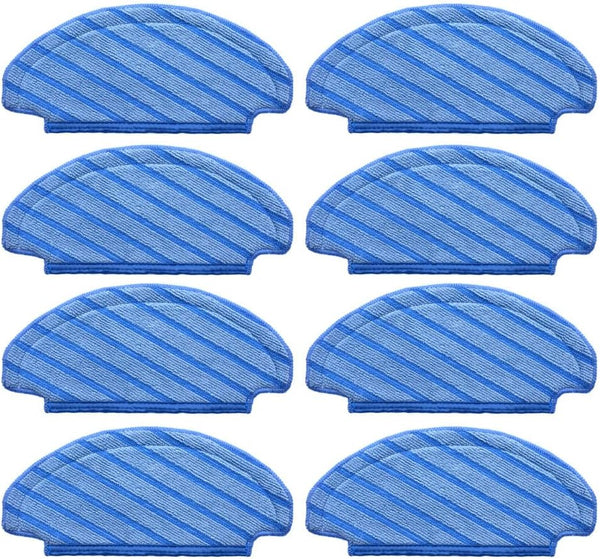 neutop Replacement Washable Mopping Pads for Ecovacs Deebot T8, T8+, N8, N8 Pro, 8-Pack Robot Vacuums