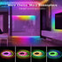 16.4 DAYBETTER Smart IC LED Strip Lights, BGRIC LED Lights for Bedroom, DIY Multiple Colors on One Line, App Control