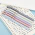 Gel Pens, 6Pcs Smooth Writing Pens Fine Point Tip 0.5mm Pen for Journaling, Black Ink Cute Pens Office Desk Accessories, Aesthetic School Office Supplies for Women (6Pcs Morandi-Black Ink)