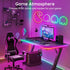 RCUICA 16.4FT LED Neon Rope Lights Waterproof with Smart App Control Remote,DIY Scene Modes,Music Sync