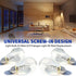 DZQPPC 043168787963 78796 Bulbs 43 120V A19 E26 6-Pack Halogen Light Watt Types Thread for Types in Table Lamps