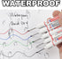 JGFJGF 20mm 5 Set (10, Deep Hole Marker Pens, Long Nib Permanent Pens, Waterproof Permanent Construction Pen for Metal
