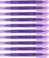 10 Set Dioche Skin Marker Pen Double Headed Ultra Fine Tip Quick Drying Ink Eraseable Brow Mapping Pen with Ruler