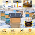 5 120 Gallon Honey Bucket Heater, YeloDeer Insulated Aluminum Foil Honey Warmer Pail Band Heater for Bee Honey Drum