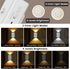 Dimmable, 2 Pack 2 Pack) easuntec Rechargeable Motion Sensor Night Light Warm White, Wireless Magnetic Stick-on