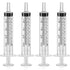Frienda Large Plastic Syringe 4 Pack, Measuring Syringe Tools for Dispensing Multiple Uses (10 ml)