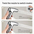 WEIDMAX Handheld Toilet Bidet Sprayer for Toilet-Adjustable Water Pressure Control with Bidet Hose for Feminine Wash
