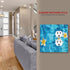 ELTIVNOS 2 Size(4.6x4.5in) Spa Theme,Outlet Covers Gang Wall Plates,Massage Stones with Flower on The Waters,Light