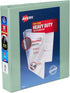 Avery Heavy-Duty View 3 Ring Binders, Customizable Cover, 1.5 Inch Slant Rings, 1 Sage Binder