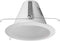 NICOR Lighting 6 inch White Wet Location Rated Cone Baffle Trim, Fits