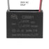 uxcell CBB61 Ceiling Fan Capacitor - 5/5uF 250V AC 3 Wires Metallized Polypropylene Film Capacitor for Electric Fan