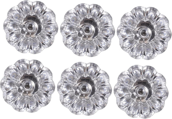 jojofuny 6pcs Mini Knobs Replacement Handles for Bedside Cabinets Storage and More