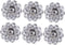 jojofuny 6pcs Mini Knobs Replacement Handles for Bedside Cabinets Storage and More
