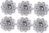 jojofuny 6pcs Mini Knobs Replacement Handles for Bedside Cabinets Storage and More