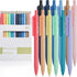 Mr. Pen Retractable Gel Pens, 12 Pack, Black Ink, Fine Point 0.7mm, Cute Aesthetic Pens for Journaling.