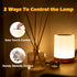 Night Light, LED Touch Bedside Table Lamp, Multi-Colour, USB Rechargeable, Portable for Baby Bedroom
