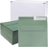 Winlyn 100 Pcs Sage Green A7 Invitation Envelopes 5 1/4 x 7 1/4 Square Flap Envelopes Self Seal 73lb for Wedding Shower Birthday Graduation Mailing Invitation Announcement 5 x 7 Greeting Cards Photos by Winlyn
