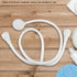 1.2m Push On Bath Shower Head, Push On Bath Shower Head, Hot and Cold Shower Hose for Washing, Shampooing, Pets