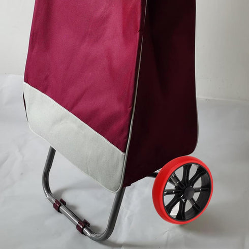 Shopping Cart Caster Wheels Replacement Parts for Grocery Trolleys Easy Installation Quiet Rolling Design Pu Material