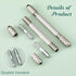 Double Ended Pin Vise - DIY Hand Drill Tools with Copper Collet for Jewelry Making, 8 Pieces