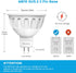 MR16 LED Bulb 6 Pack, 12V 5W (50W Halogen Replacement), 2700K Warm White, GU5.3 Bi-Pin Base for Landscape Lighting