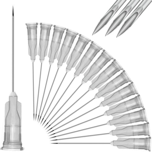 100Pack - 22G 1 Inch Dispensing Tool Luer Lock for Industry, Scientific Laboratory, Plant Cultivation Research, Liquids