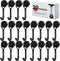 LOVIMAG Magnetic Hooks for Cruise Cabins, 25LBS Cruise Magnets with Epoxy Coating, Swivel Magnet Hooks for Kitchen,